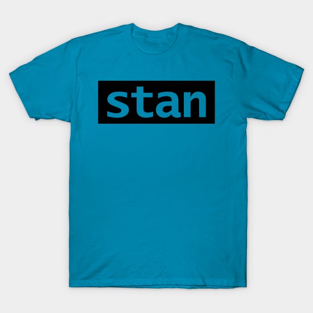 Minimal Stan Slang Typography T-Shirt by ellenhenryart